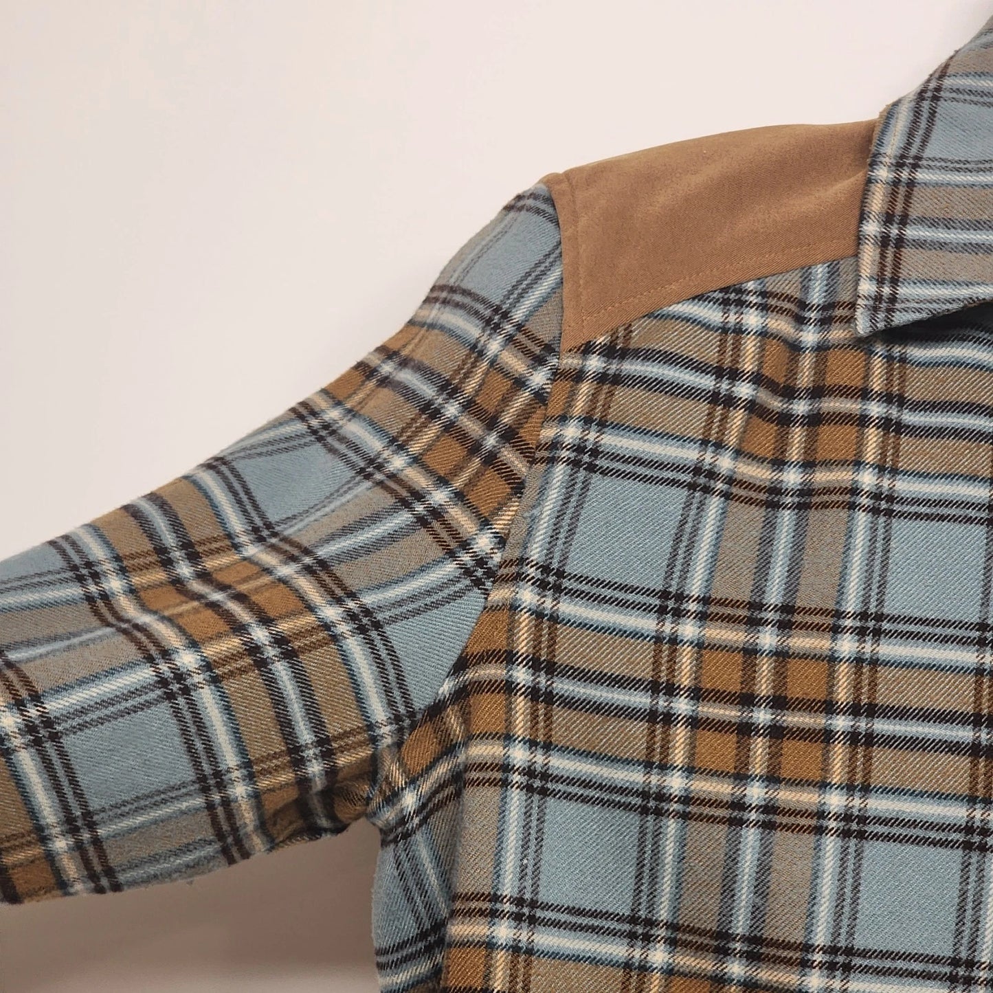 Norton McNaughton Petite Plaid Shacket Western Shirt Jacket SP