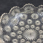 Westmoreland Glass Bowl Star Pattern EAPG Round 9.5" Scalloped Vtg Centerpiece
