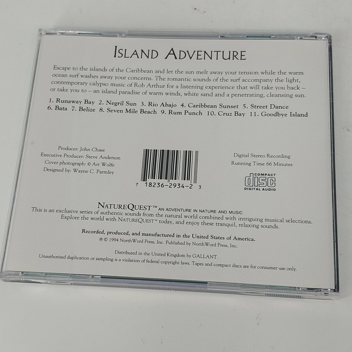 NatureQuest Sea of Dreams Island Adventure & Magic Moments 3 CD Relaxation 1990s