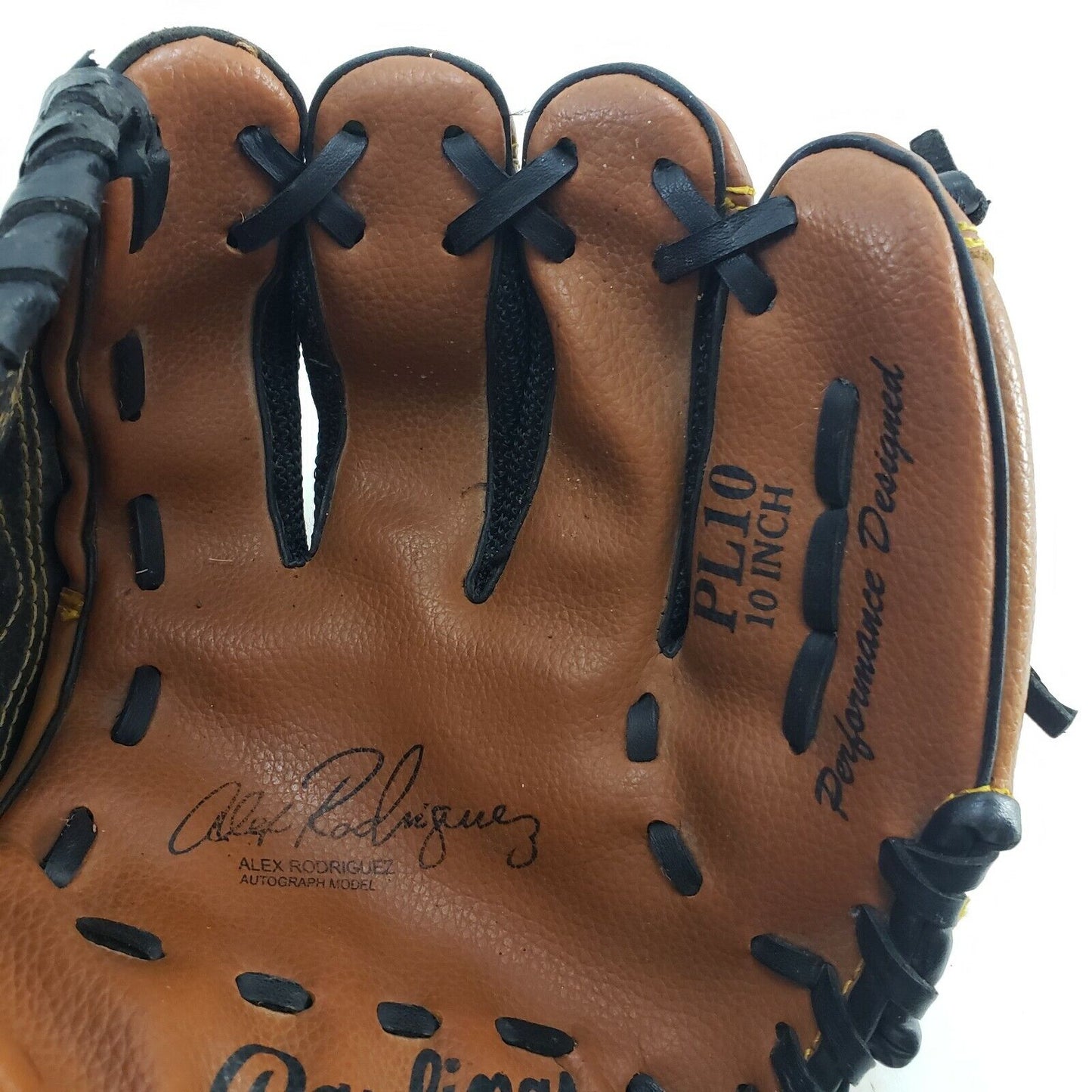 Rawlings RHT Youth Baseball Glove PL10 REG Alex Rodriguez Autograph Model 10"