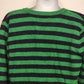 Bitten Sarah Jessica Parker Women XL Striped Long Sleeve Shirt