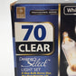 Holiday Season 70 Clear White Wire Light Set 16' Indoor/Outdoor