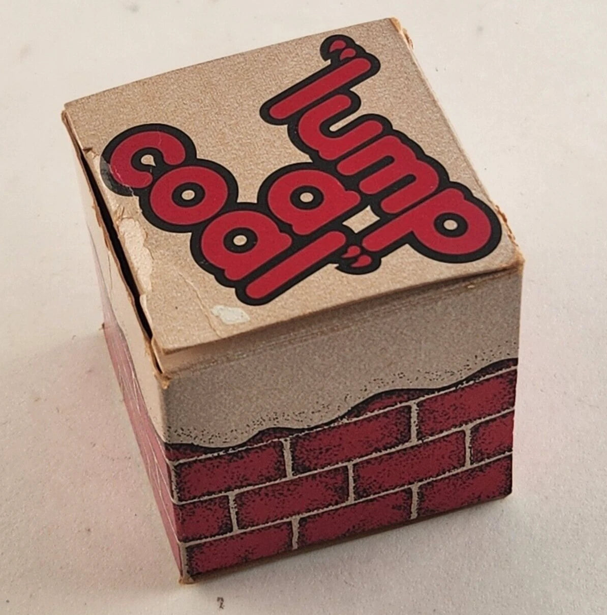 Christmas Gag Gift Lump of Coal in Box 9653 Wile E Enterprises Vintage 1978