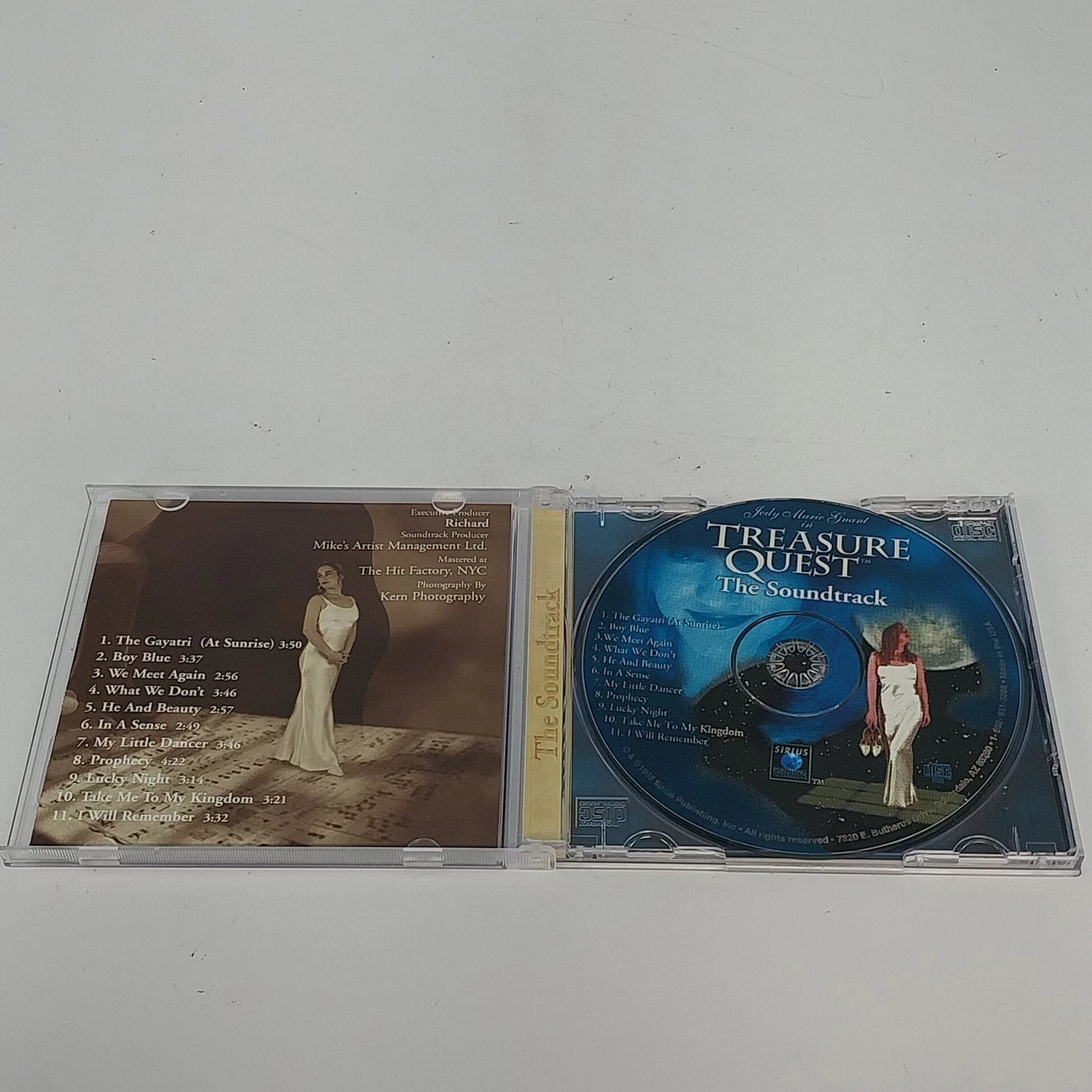 Jody Marie Grant Treasure Quest The Soundtrack CD Sirius New Age Meditation