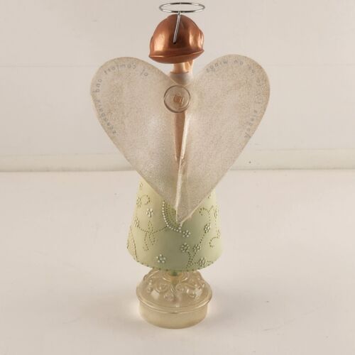 Hallmark Halo Angel Figurine Angels Fly To Us On Wings Of Comfort And Kindness