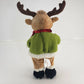 Singing Dancing Animated Plush Reindeer Christmas 14" Plays Deck the Halls China