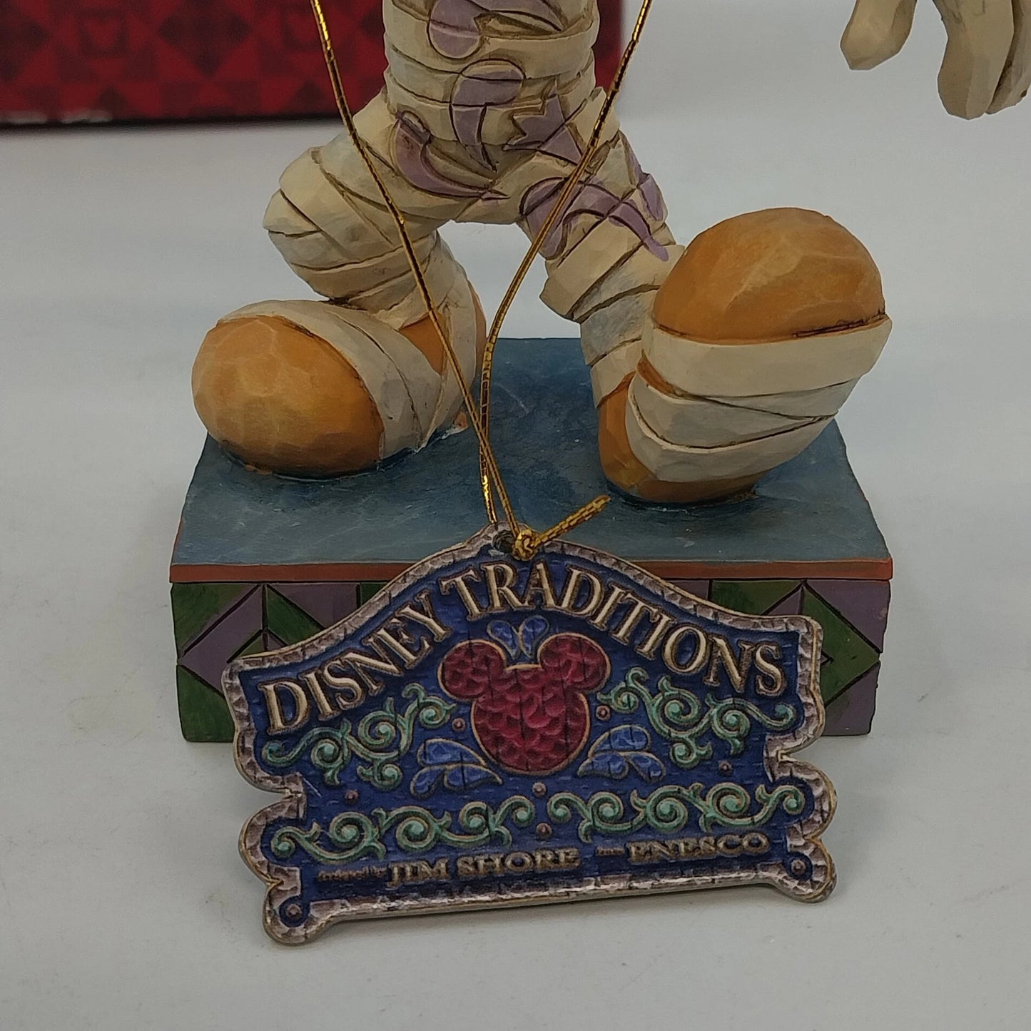 Jim Shore Walt Disney Showcase Happy Haunting Mummy Mickey Figurine 4023553 Box