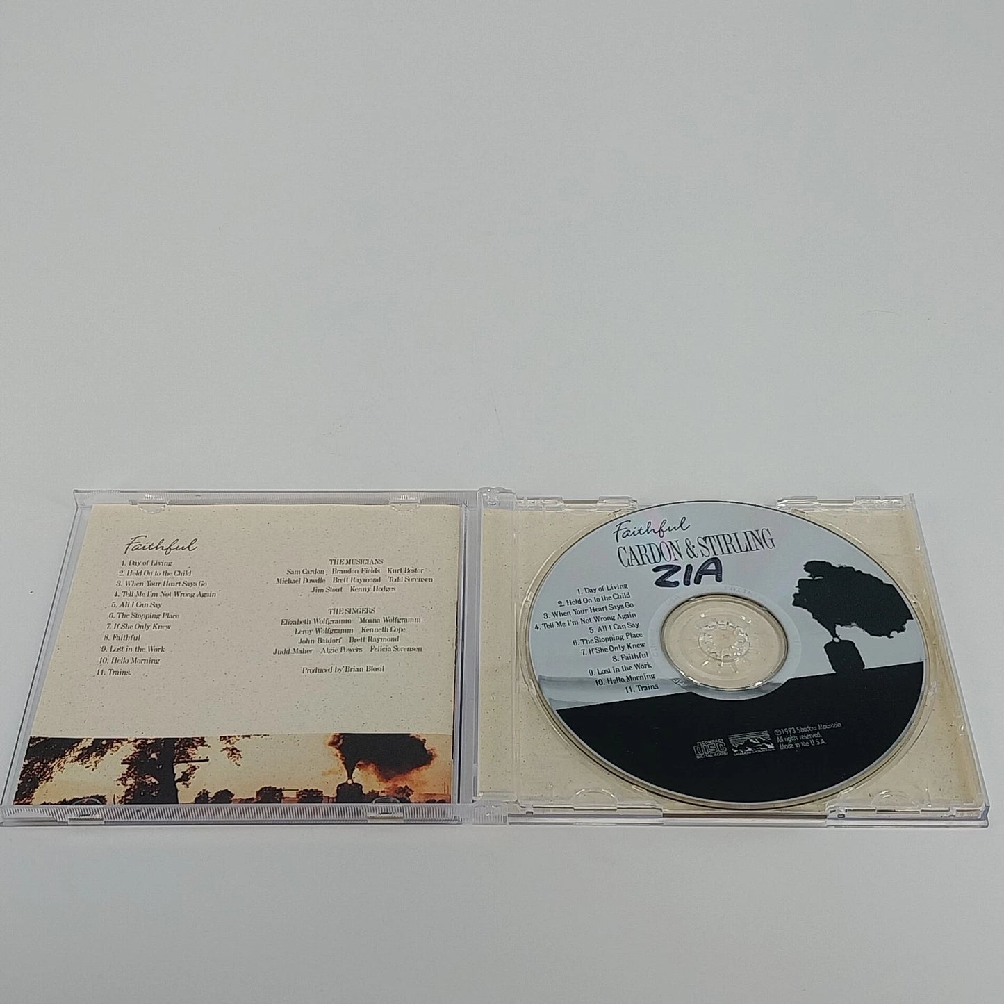 Sam Cardon & Don Stirling Faithful CD 1994 Shadow Mountain Christian Inspiration
