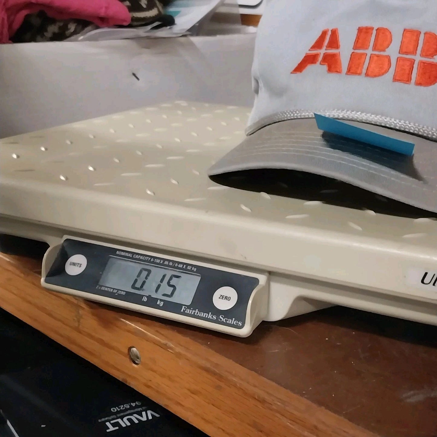 Paramount ABB Gray Logo Cap Leather Buckle USA High Profile Hat Rope Cotton