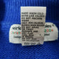 Heirloom Cardigan Sweater Christmas Collectibles 1XL Blue Santa Candy Cane 2004
