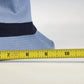 The Cap 2-Tone Cotton Twill Bucket Hat Light Blue Navy Hat Band S-M Summer Cap