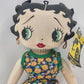 Betty Boop Collectible Plush Doll Peace Lovin Betty 16" Kelly Toy 1999 NOS Vtg