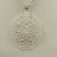 Lot 3 Pendant Necklaces White Enamel Filagree Gold Tone Signed PHD Clay Cor