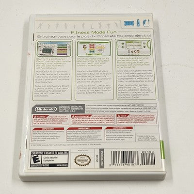 Wii Fit Nintendo Video Game & Disc Fitness Made Fun Exercise Complete 2008