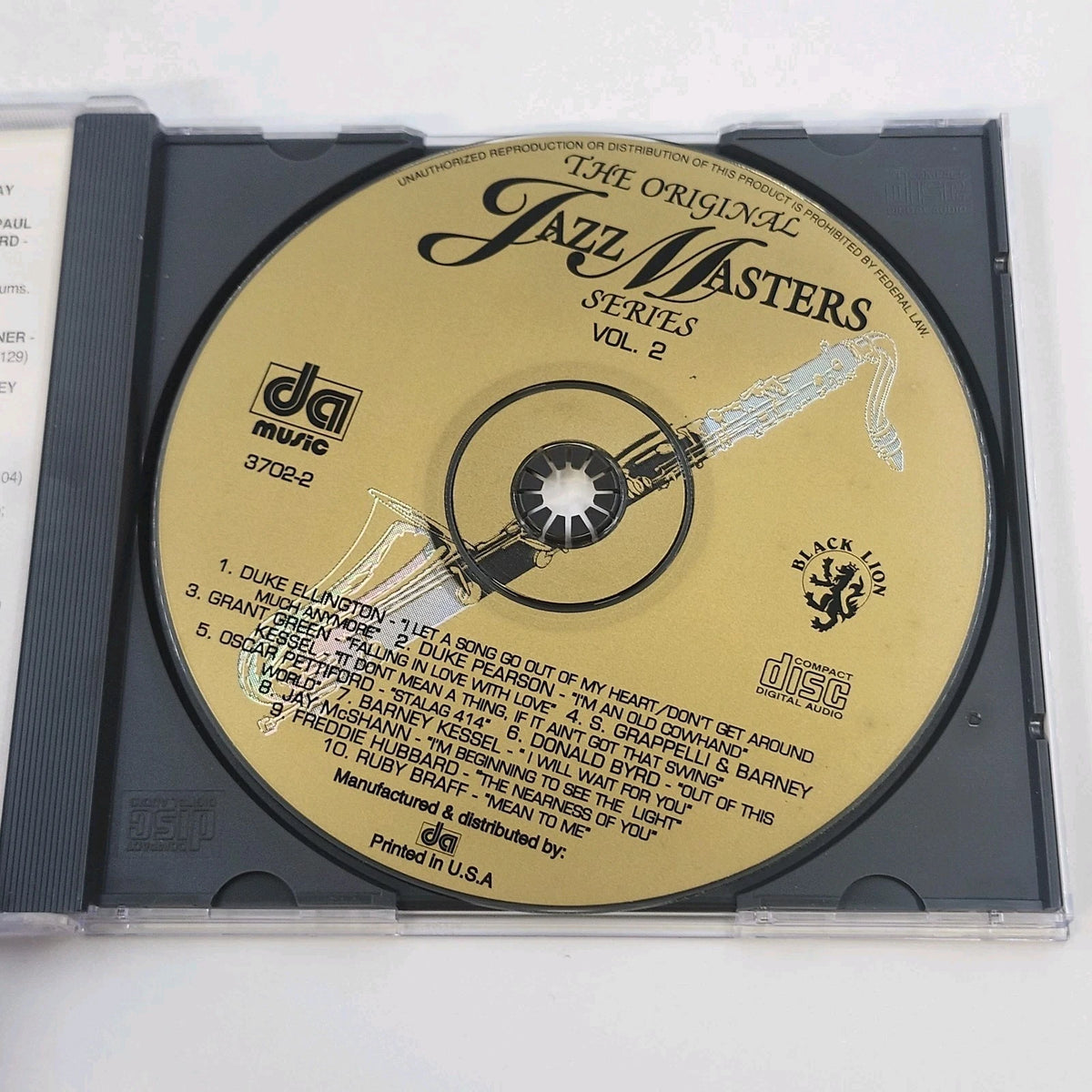 The Original Jazz Masters Series Vol 2 Classic Jazz 5 CD Box Set Various Artists
