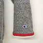 Champion OSU Buckeyes Gray Hoodie Sweatshirt Men's Large Embroidered Ohio State
