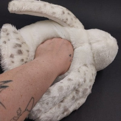 Harry Potter's Wizarding World Owl Hedwig Plush Puppet Head Turns Sounds Stuffy