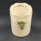 Lenox Pierced Holly Votive Candle Holder Vase Holiday Dimension Ivory Porcelain
