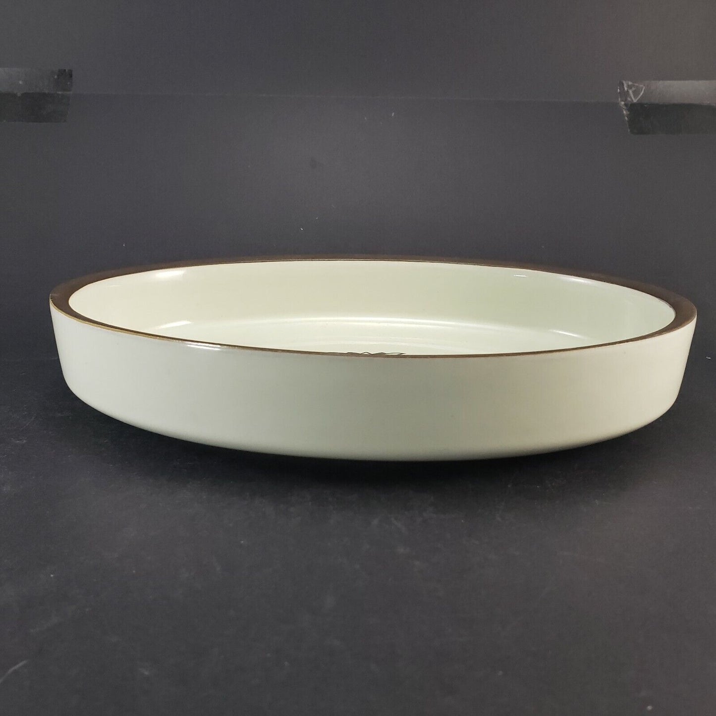 Denby-Langley 10" Oval Vegetable Bowl Kimberly Pattern Floral Design Vintage