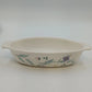 Pfaltzgraff Grapevine Oval Casserole Baker Dishes Floral USA 2 Pc Handles 8x5"