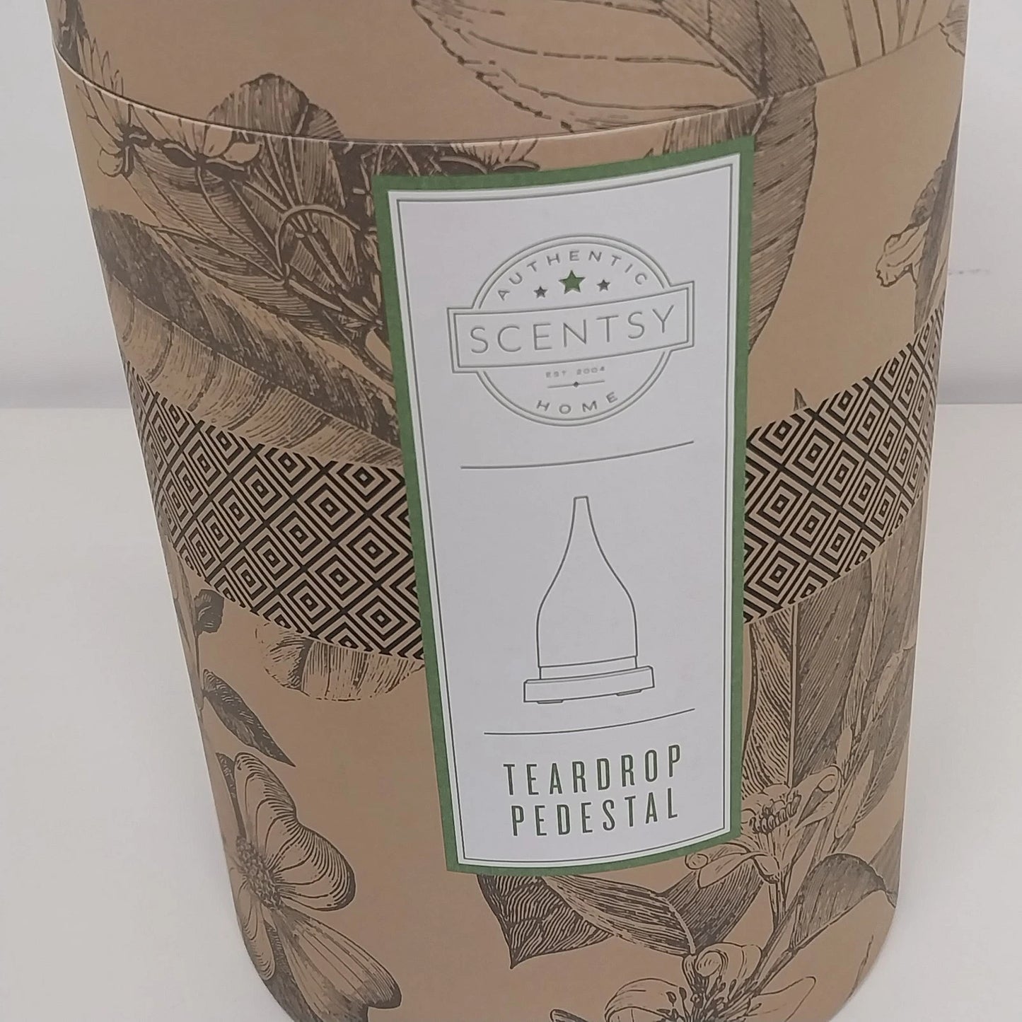 Scentsy Teardrop Pedestal Essential Oil Diffuser White Black Base Box China 2015