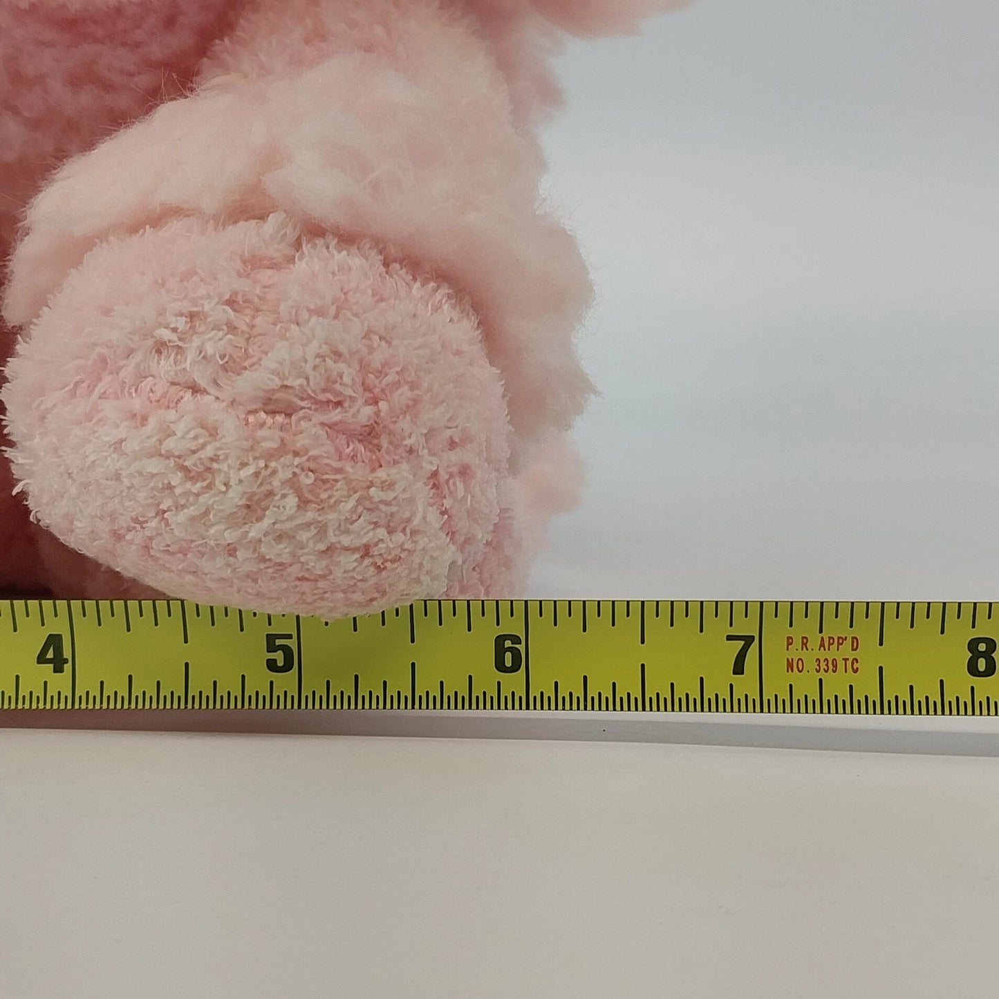 Mary Meyer Sweet Rascals Penelope Pink Poodle Plush Stuffed Dog 2003 Ribbon Bow