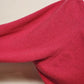 Topography Hot Pink V-Neck Wool Blend Sweater Women’s M 80% Wool Pullover