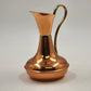 Lombard Copper Pitcher Made in England 6.5" Tall Decorative Jug Vase