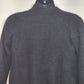 Cashmere Cardigan Sweater Black Size 1X Charter Club Women’s Knit Open Front Vtg