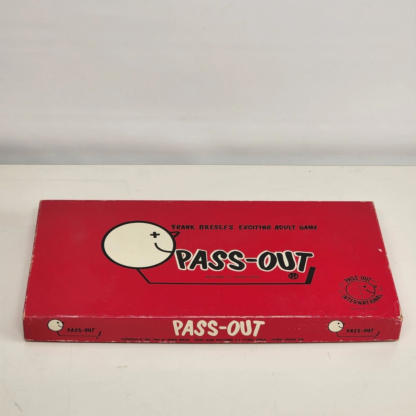 Vintage Pass Out Board Game Frank Bresee Adult Party Game 1965