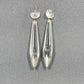 2 Icicle Spear Crystal Faceted Glass Prisms 3.4" w Octagon Accent Wire Connector