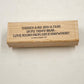 4 Wood Rubber Stamps Moral Support & Bear Theme by Stampin' Up! 1999