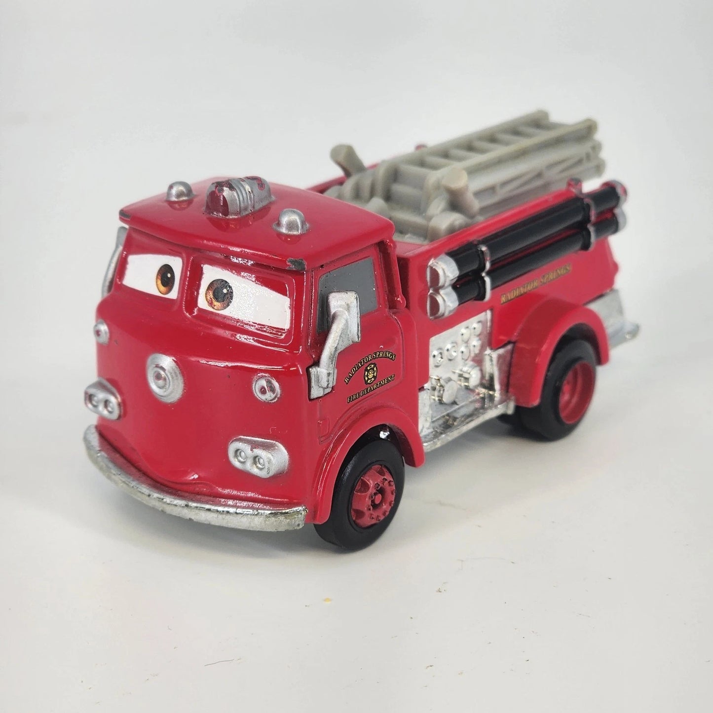 Disney Pixar Cars Rescue Squad Red Fire Truck Oversized Diecast 1:55 Scale Toy