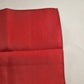 2 Pc Red Linen Dinner Napkins Dining Table Spring Cloth Vintage 19" x 13.5"