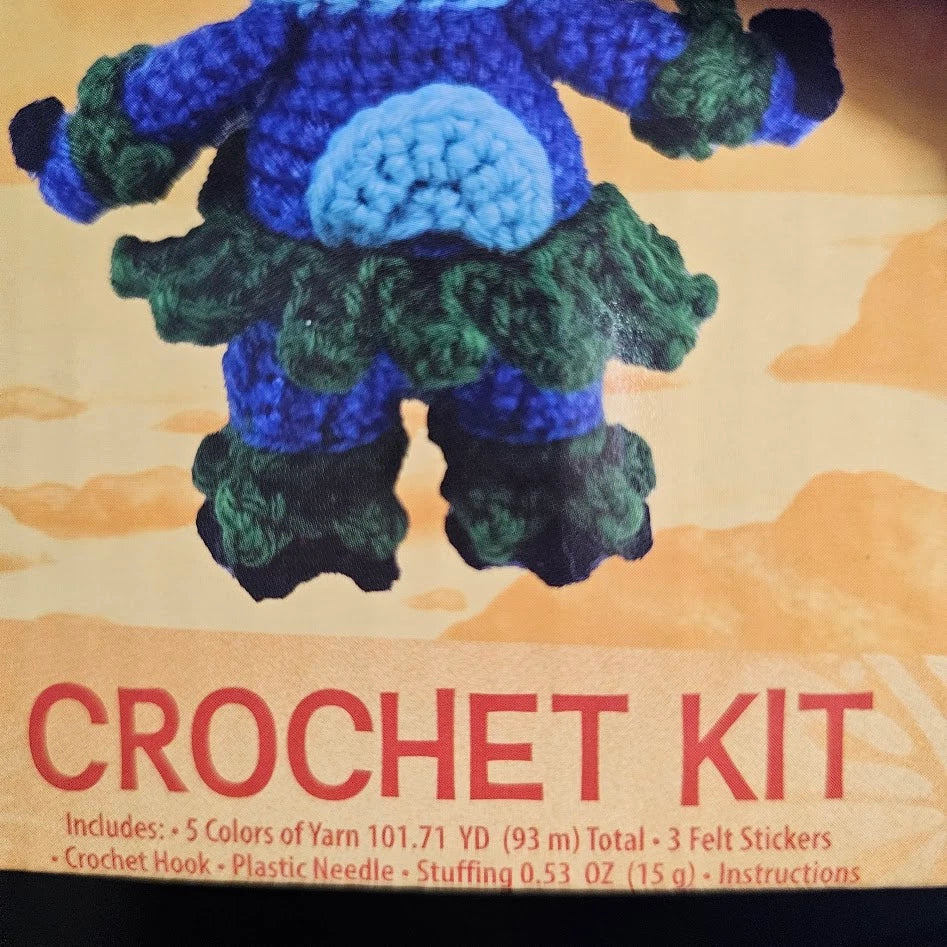 Disney Stitch Crochet Kit DIY Complete Craft Set Yarn Needle Stuffing New
