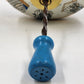 Metal Tin Toy Spinning Top with Circus Animals 6" by Ohio Art USA Vintage 1960s