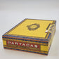 Partagas Flor de Tabacos 1845 Sabrosos 20 Empty Wooden Cigar Box Vintage