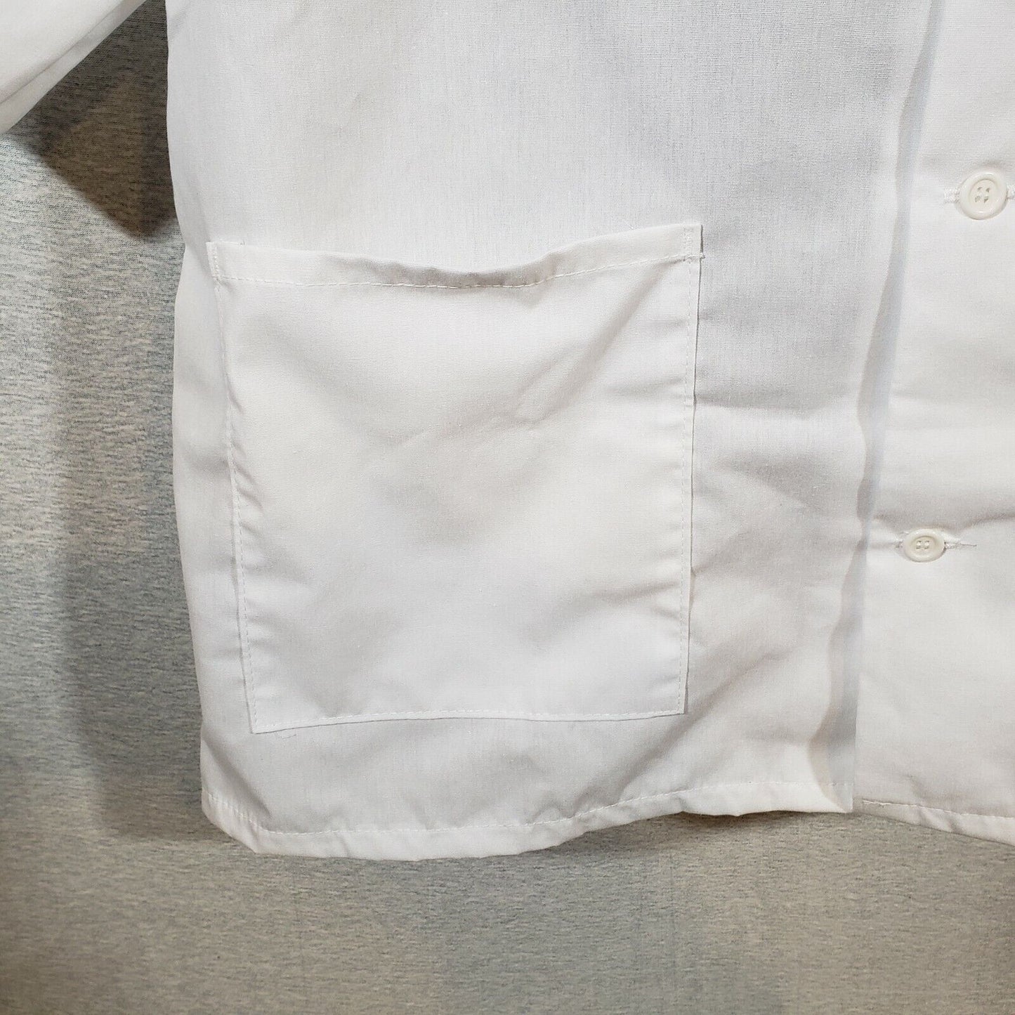 White Large Server Smock K71 Unisex Fame Fabrics Professional and High Quality