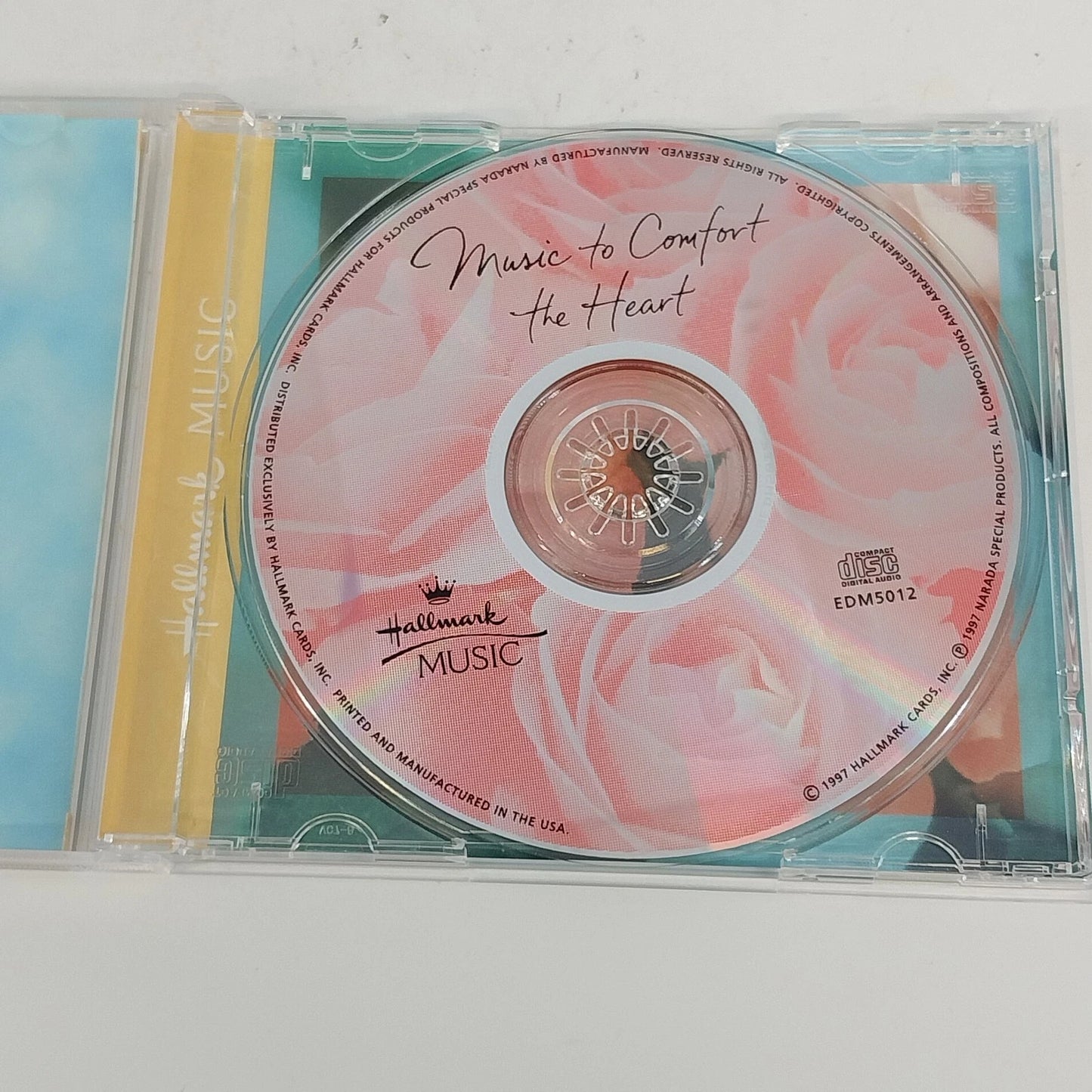 Hallmark Music to Comfort the Heart Judith Pintar CD Soothing Harp Narada 1998