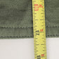2 pc Green Canvas Needlepoint Placemats Pine Cone Nature Embroidered 17"x12"