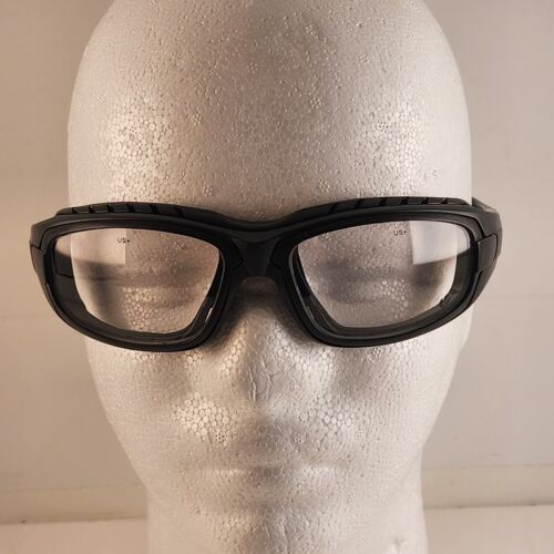 Versio DX Vintage US Safety Glasses Clear Amber Smoke Lenses with Case