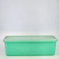 Tupperware 782-7 Celery Keeper Jadeite Green Container Clear Lid No Insert USA