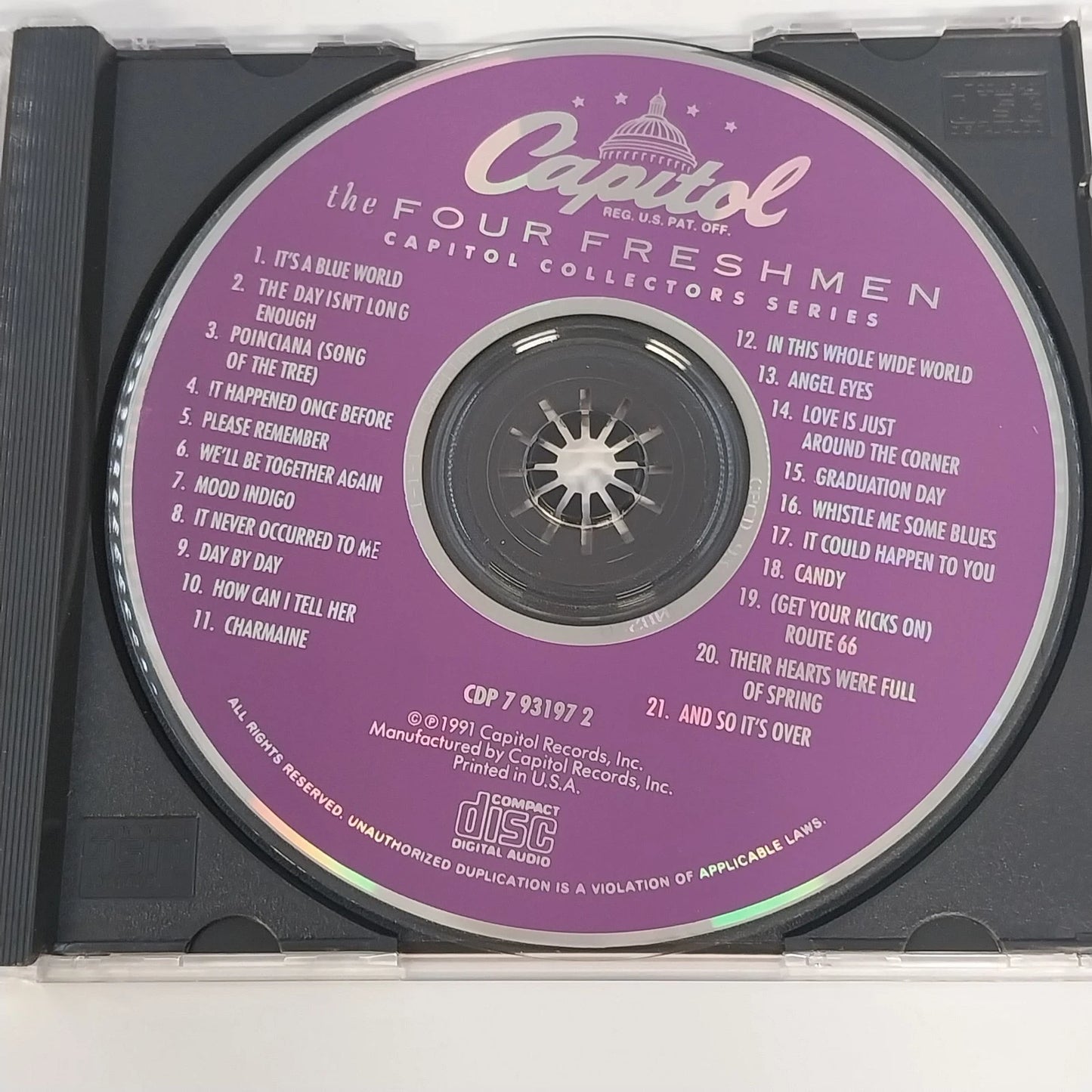 The Four Freshmen 9 CD Lot Capitol Collectors Choice Vocal Jazz Easy Street