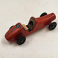 Pinewood Derby Car Handmade Wood Racer Red No.9 Cub Scouts USA Toy Vehicle 1990s