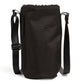 Black Crossbody Water Bottle Holder Canvas Vera Bradley Travel Bag Zip Pocket