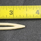 Agiftcorp Cocktail Forks with Floral Carved Celluloid Holder Cream Hong Kong 1978