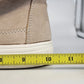 Kiss & Tell Lenci-02 Hi Top Sneakers Women's 8 Beige Suede Sherpa Lace Up