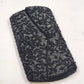 La Regale Black Beaded Clutch Purse Handmade Sequin Evening Bag Hong Kong Vtg