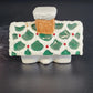 Potpourri Designs Gingerbread House Teapot Hand Painted Candy Cane 8" Holiday