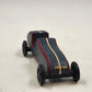 Pinewood Derby Car Blue Drifter Handmade Wood Racer Boy Scout USA 1980s Vintage